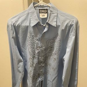 Dolce and Gabbana button down shirt